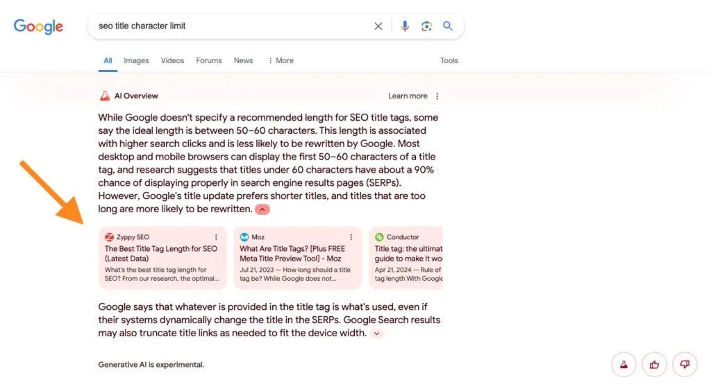 google ai overview
